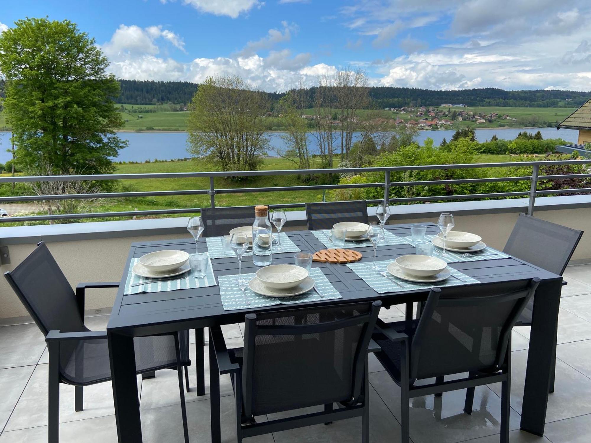 Duplex 6 Personnes, Vue Panoramique Sur Lac Малбюисон Екстериор снимка